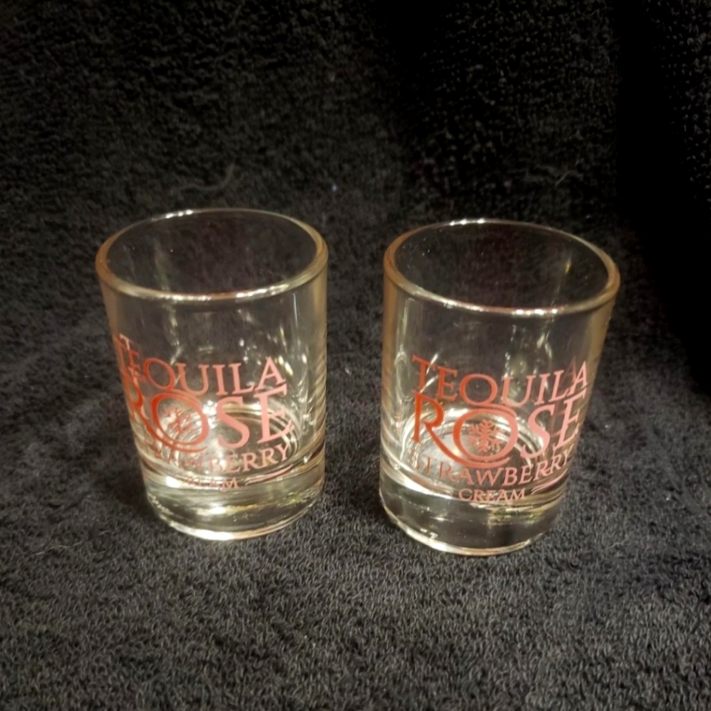 Tequila Rose collectible shot glasses